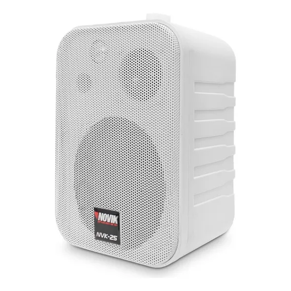 Caixa Som 4 Polegadas 50w Rms Novik Neo Nvk25 Branc Foto 1