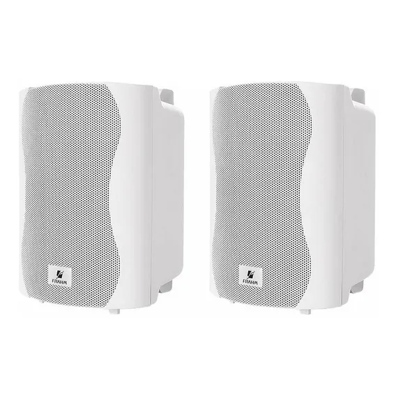 Caixa Som Ambiente Frahm Ps 5 Plus 100w Par Branca Foto 1