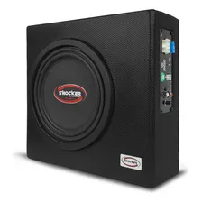 Caixa Som Amplificada Automotiva Sub 8 Pol M贸dulo Embutido Cor Preto 12v Foto mini 1