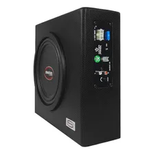 Caixa Som Amplificada Automotiva Sub 8 Pol M贸dulo Embutido Cor Preto 12v Foto mini 2