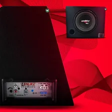 Caixa Som Amplificada Sub Grave Subwoofer 200w 4 Ohms 8 Pol Cor Preto Foto mini 2