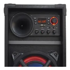 Caixa Som Ativa Passiva 800w Rms Led Bluetooth + Microfone Foto mini 3
