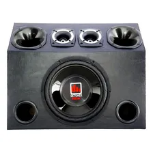 Caixa Som Automotivo Completa Sub 12 + Corneta + Tweeter Foto mini 3