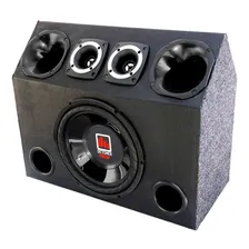 Caixa Som Automotivo Completa Sub 12 + Corneta + Tweeter Foto mini  2