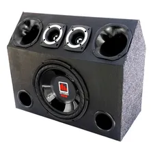 Caixa Som Automotivo Completa Sub 12 + Corneta + Tweeter Foto mini 2