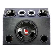 Caixa Som Automotivo Completa Sub 12 + Corneta + Tweeter Foto mini  3