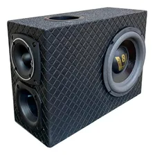 Caixa Som Automotivo Oestesom Slim 400w Rms Driver Subwoofer Foto  mini 1