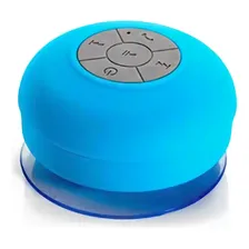Caixa Som Banheiro Prova Dágua Bluetooth - Azul Foto mini 1