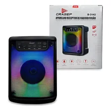 Caixa Som Bluetooth D-3142 Grasep 10w Foto  mini 1