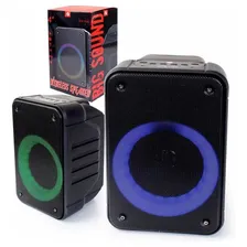 Caixa Som Bluetooth Kts 1109 Com Led Foto mini 1