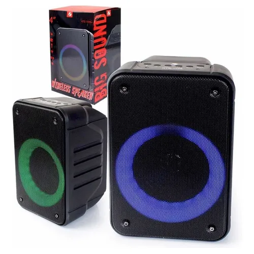 Caixa Som Bluetooth Kts 1109 Com Led Foto 1