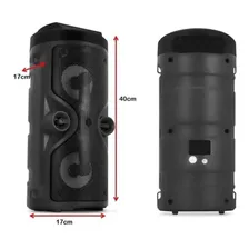 Caixa Som Bluetooth Portátil Com Alça D-s13 Vermelha Grasep Foto mini 4