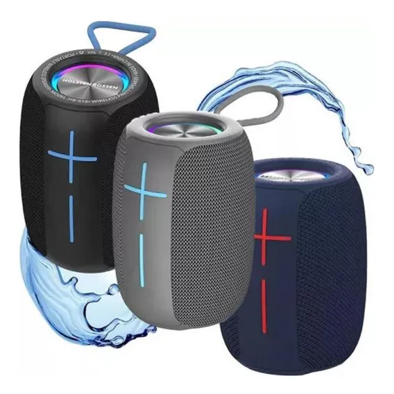 Caixa Som Bluetooth Portátil Resistente À Água Potente 8w Foto 1