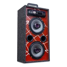 Caixa Som Bluetooth Usb Ativa Residencial Falante Pioneer 6 Cor Preto 110v 220v (bivolt) Foto mini 3