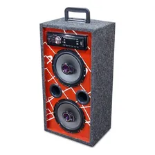 Caixa Som Bluetooth Usb Ativa Residencial Falante Pioneer 6 Cor Preto 110v 220v (bivolt) Foto mini 2