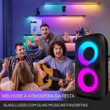 Caixa Som Caixinha- Bluetooth- Portátil- Grave Potente- Usb Foto mini 4