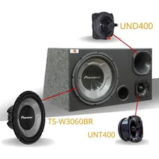 Caixa Som Carro Trio 12 Sub Pioneer + M贸dulo Stetsom Foto mini 1