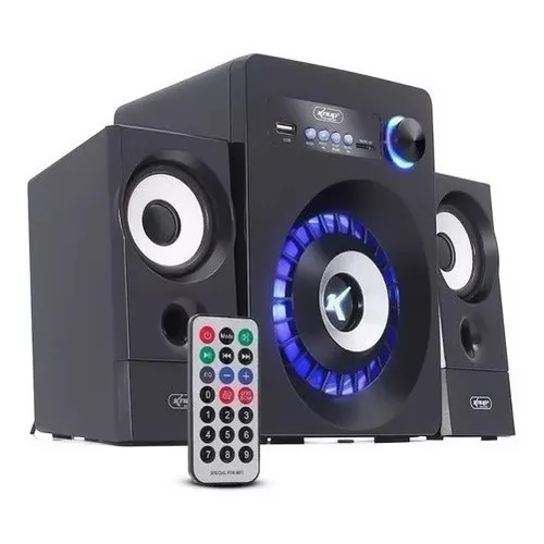 Caixa Som Computador Pc Caixinha Para Notebook Com Subwoofer Foto 1