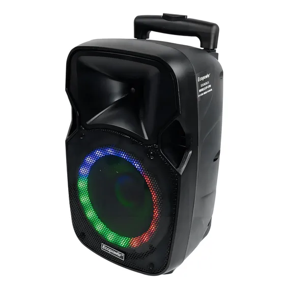 Caixa Som Ecopower 400w Bluetooth Microfone Foto 1