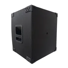 Caixa Som Gabinete Sub Grave 18 P Profissional Vazia Red Box Foto mini 4
