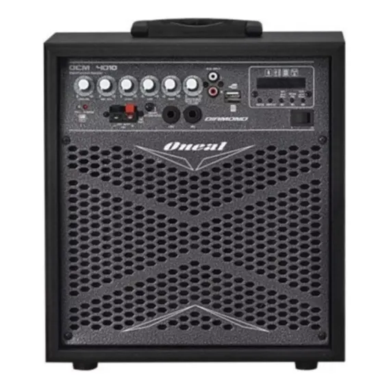 Caixa Som Oneal Ocm 4010b Bateria Bluetooth Fm Usb Mp3 120w Foto 1