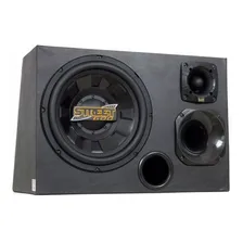 Caixa Som Trio Automotivo Completa Subwoofer 12 Pol 150wrms Foto mini 1