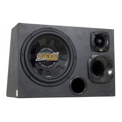 Caixa Som Trio Automotivo Completa Subwoofer 12 Pol 150wrms Foto 1