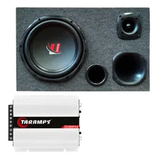 Caixa Som Trio De 12 Pol Unlike 450w Rms Com Modulo Ts800 Foto mini 1
