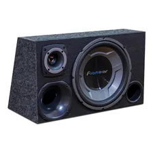 Caixa Som Trio Pioneer 12 Completa + Modulo Taramps Tl 1500 Foto mini 3