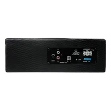 Caixa Sub Slim 200 Wrms Sub 8'' Amplificada Shocker Ultravox Cor Preto Foto mini 2