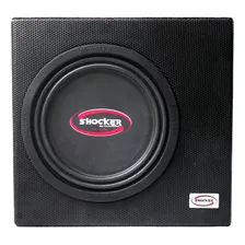 Caixa Sub Slim 200 Wrms Sub 8'' Amplificada Shocker Ultravox Cor Preto Foto mini 1