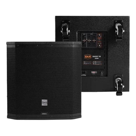 Caixa Sub Sxa Slb18 Bassy Ativo 1000W Bivolt Foto 1