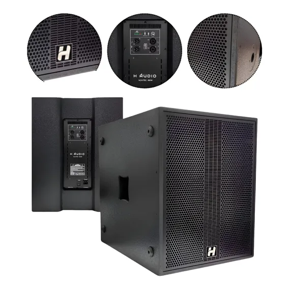 Caixa Subwoofer H Audio Novitec 18sw Foto 1