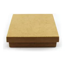 Caixa Tampa Sapato Carmind Mdf - Madeira Crua 15x15 Foto mini 1