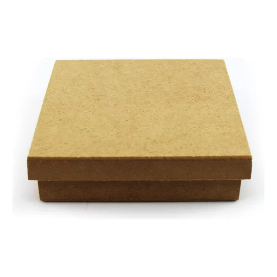 Caixa Tampa Sapato Carmind Mdf - Madeira Crua 15x15 Foto 1