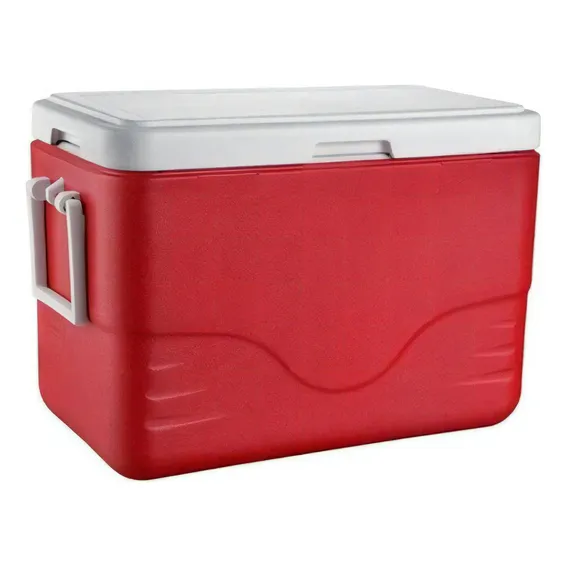 Caixa Térmica 28qt 26,5 Lts - Vermelha - Coleman Foto 1