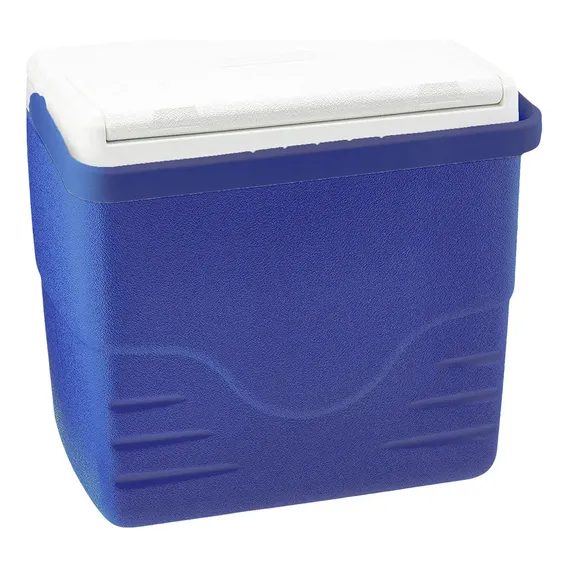 Caixa Térmica Coleman 16qt Com Alça - 15,1 Litros - Azul Foto 1
