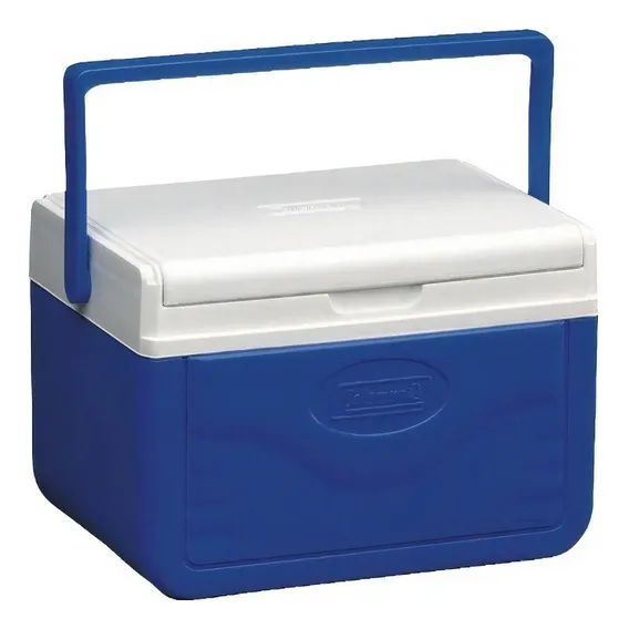 Caixa Térmica Coller Coleman 5 Qt 4,7 Litros - 6 Latas C/ Cor Azul Foto 1