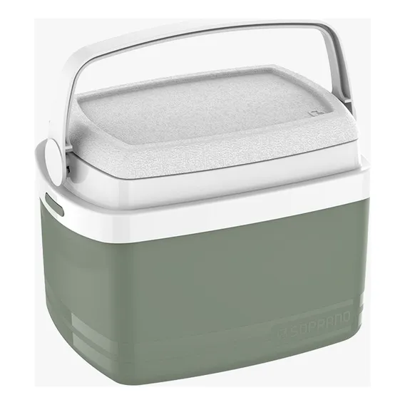 Caixa térmica Cooler Pequena Green Tropical 12 litros Soprano Foto 1