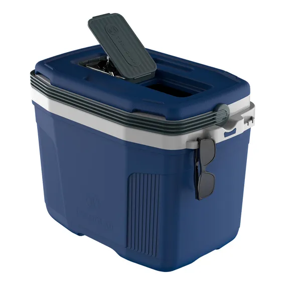Caixa Térmica Cooler Suv 32 Litros Azul Termolar Foto 1