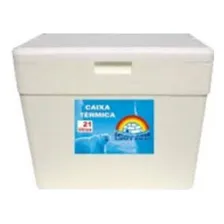 Caixa Térmica De Isopor 21 Litrs Isoterm C/ Alça Foto mini 2