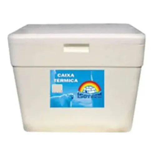 Caixa Térmica Isopor 28 Litros Gelo Cerveja Refri Isoterm Foto 1