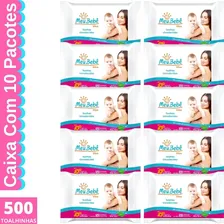 Caixa Toalha Umedecidos Meu BebĂȘ Premium 10 Unidades com 500 Lenços Foto mini 3