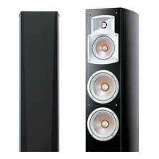 Caixa Torre Preta Yamaha Ns-555 3 Vias 250w C Foto mini  2