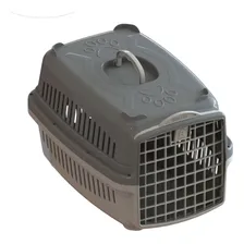 Caixa Transporte Cães E Gatos Verde Pata Forte - N. 3 Cor Cinza Foto mini 1