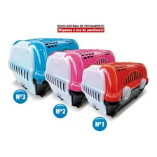 Caixa Transporte Cães Gatos Pets N2 Até 12 Kg Furacão Pet Cor Verde Foto mini 3
