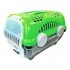 Caixa Transporte Cães Gatos Pets N2 Até 12 Kg Furacão Pet Cor Verde Foto mini 4