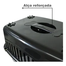 Caixa Transporte Pet N2 Cães Cachorros Gatos Plástico Foto mini 4