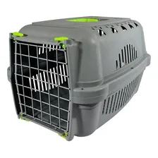 Caixa Transporte Pet N3 Cães Cachorros Gatos Plástico Cor Amarelo Foto mini 1