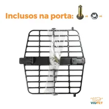 Caixa Transporte Pet NĂșmero 2 CĂŁes Cachorros Gatos PlĂĄstico Foto mini 4